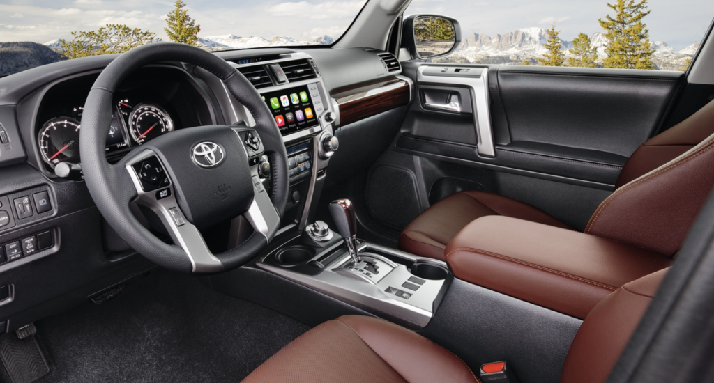 new 2025 toyota 4runner interior